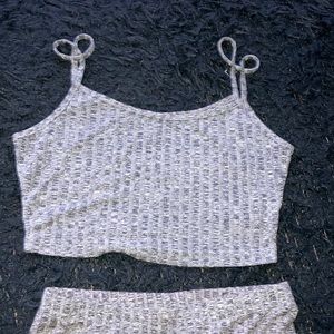 Grey shein set